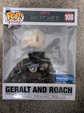 Funko Pop! Deluxe: The Witcher - Geralt and Roach - Walmart (Exclusive) #108