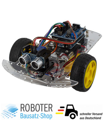 Bausatz 2WD Roboter Smart Car Arduino Education Starter Kit DIY-Elektronik
