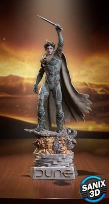 Dune   3D Resin Druck Figur Modell | Unbemalt & mehrteilig zum Bemalen
