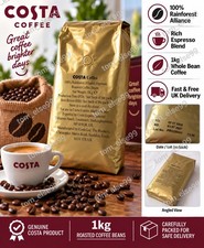 Costa Coffee 1kg Signature Express Coffee Beans - 100% Rainforest Alliance *