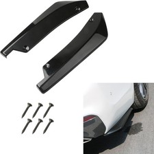 For Subaru Wrx Sti Spats Rear Splitter Bumper Lip Diffuser Canards Spoiler Black For Subaru Wrx Sti Spats Rear Splitter Bumper Lip Diffuser Canards Spoiler Black