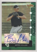 2005 Bowman's Best Green 43/399 Brian Miller #110 Auto 0l2