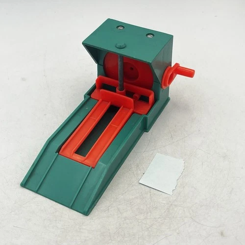 Vintage Fisher Price Little People #930 Car Lift Parking Garage Ramp WORKS #1