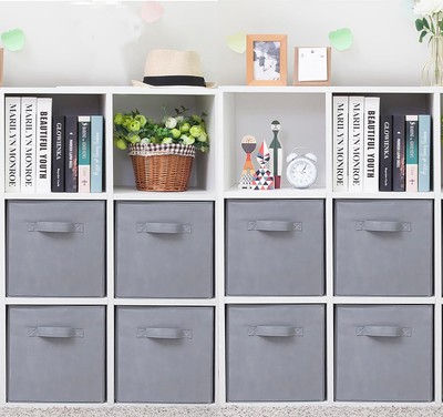 Storage Cubes, 11-Inch Cube Storage Boxes