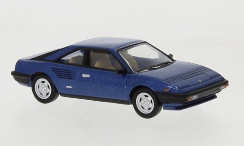 Brekina PCX870142 - 1/87 Ferrari Mondial Metallic Dark Blue, 1980 - New