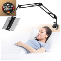 Tablet Halterung 360 Grad Drehbar Aluminium Arm Halterung