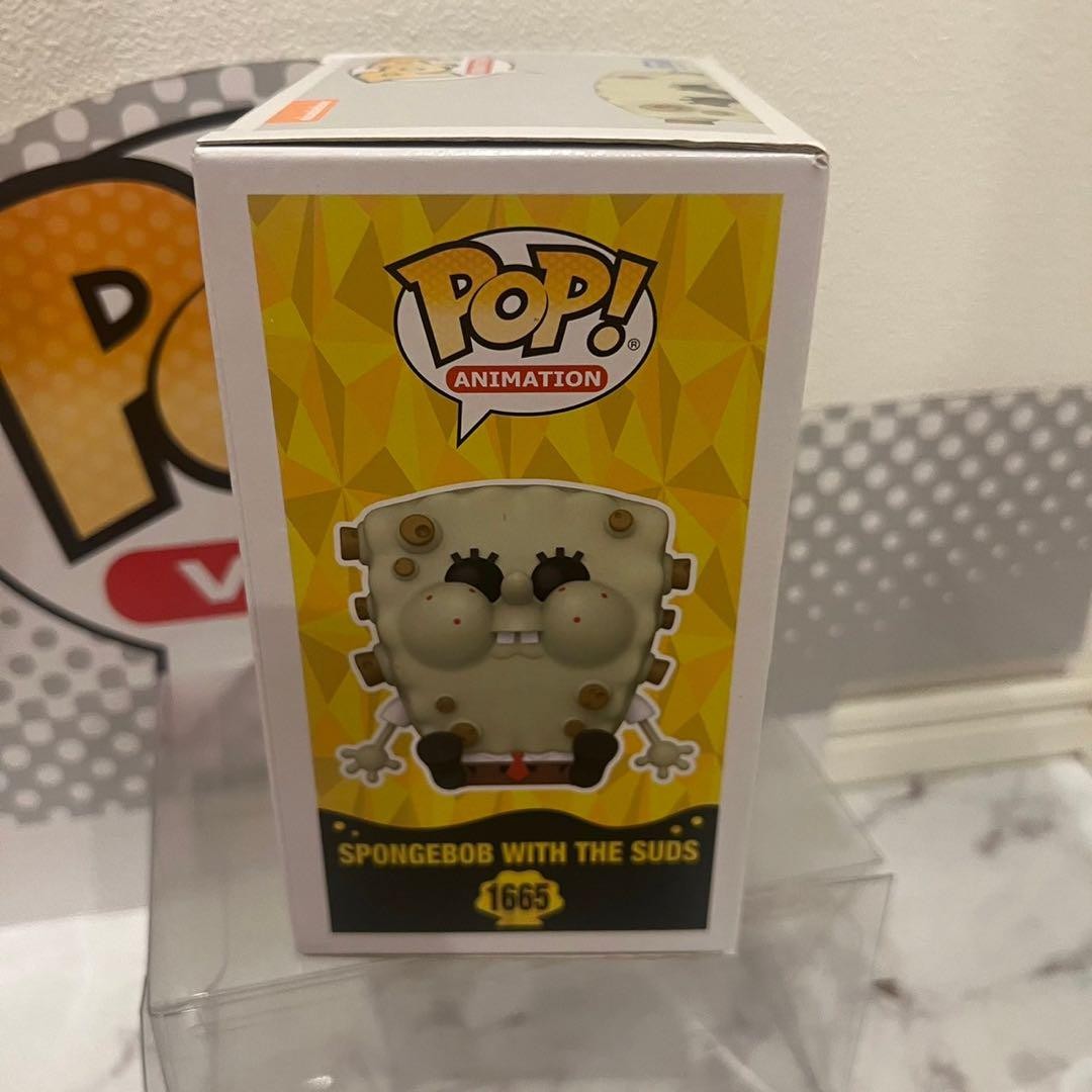 レア夏コミコンFUNKO POP! スポンジボブ クリーニング限定版