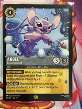 Disney Lorcana Winterspell Angel Experiment 624 191/204 Legendary Non-Foil NM