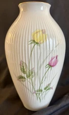 West German, Hand-Painted Thomas/Rosenthal Porcelain Vase, Mud-Century