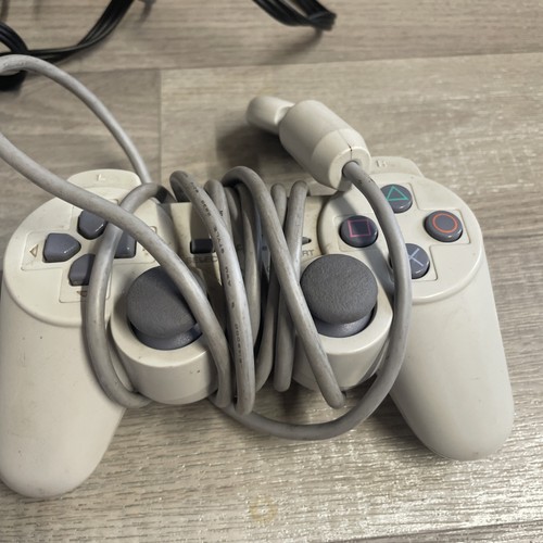 Consola Sony Playstation PS1 Psone Slim con 2 mandos probados funcionando - Imagen 4 de 10