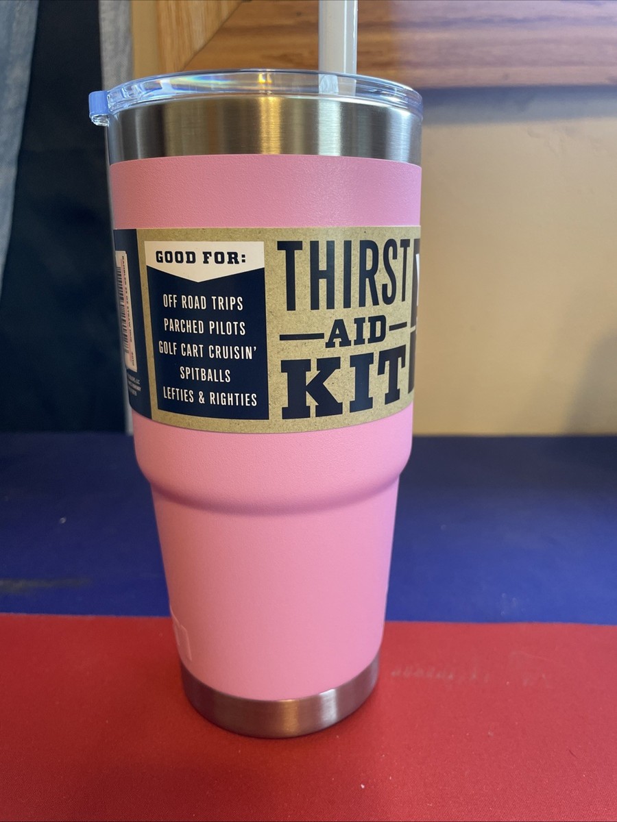 YETI Rambler 25oz Mug with Straw Lid - Power Pink BRAND NEW | eBay