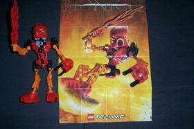 LEGO BIONICLE TOA MATA  Complete Set of 6 w/6 Canisters/6 Instructions/5 Posters