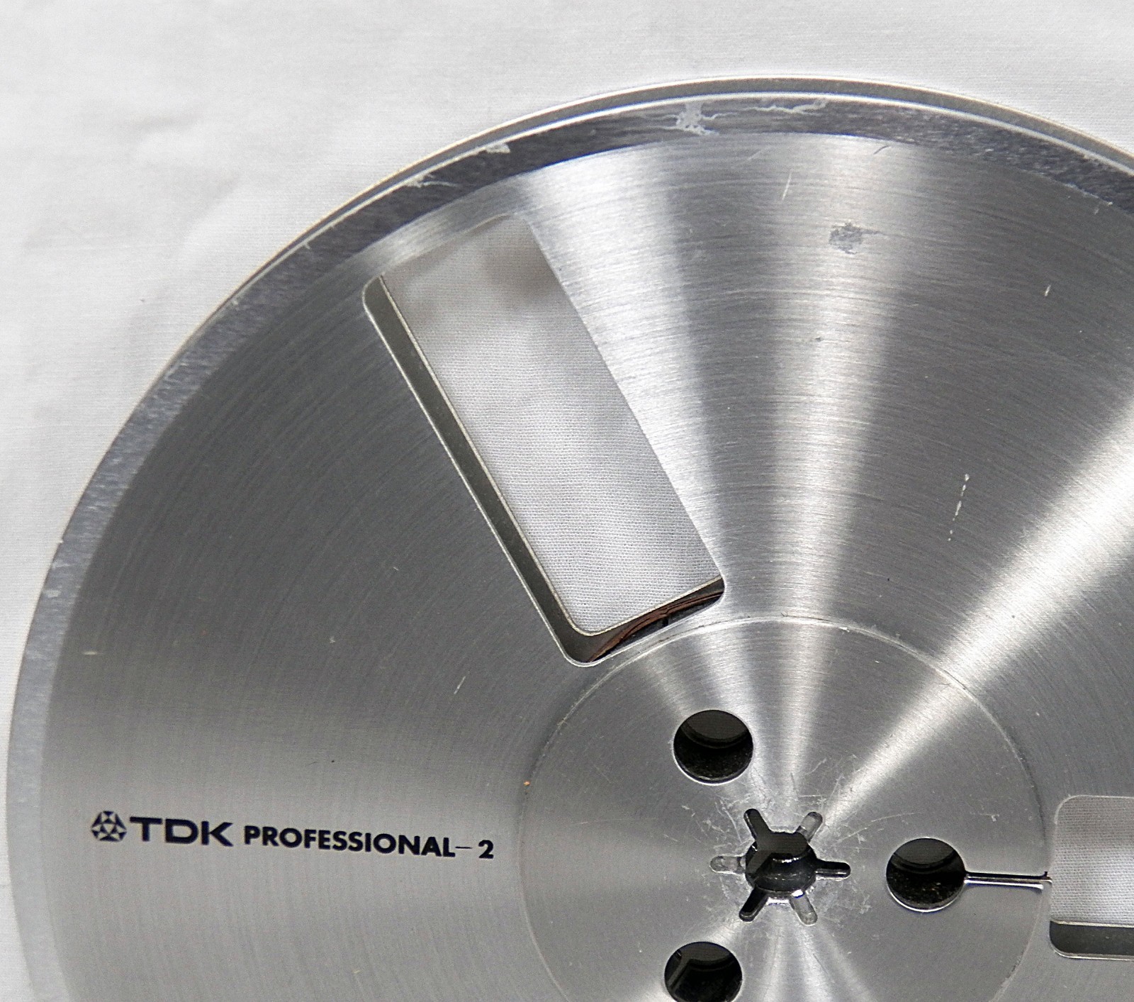 (1) Single Used TDK AR-7M 7" Metal Take Up Reel  w/Original Box