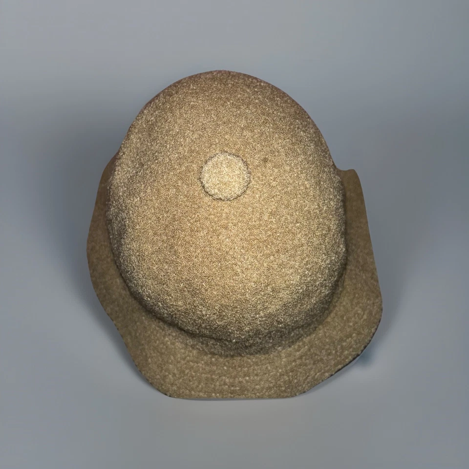 Kangol Бермуды повседневный ведро шляпа желтовато-коричневый бежевый текстурированный махровая ткань стиль X-Large - Изображение 3 из 4