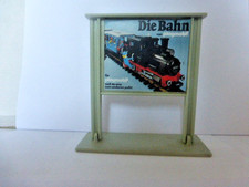 Playmobil 4370 4371 Ersatzteil "Anzeigentafel Ankunft/Abfahrt"  - Bahn Schild