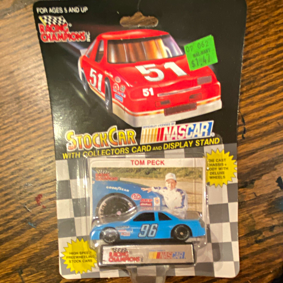 Racing Champions NASCAR Tom Peck #96 Chevrolet Stock Car 1:64 Diecast w ...