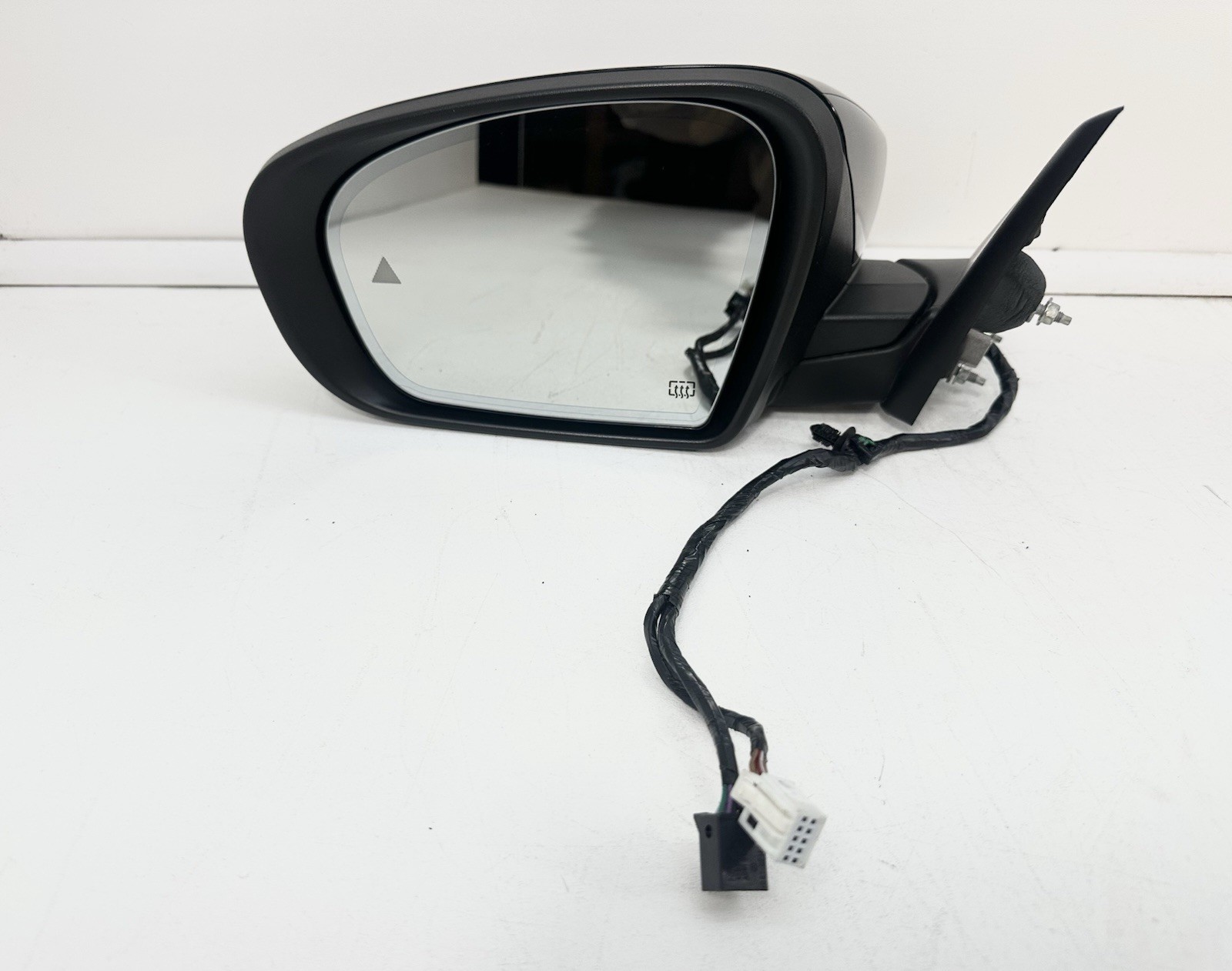 17-20 Maserati Ghibli Left Drivers Front Door Mirror Side View Blind Spot OEM