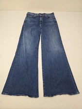 Mother The Twister Sneak Jeans On Your Left Flare Wide Leg Size 30 Womens