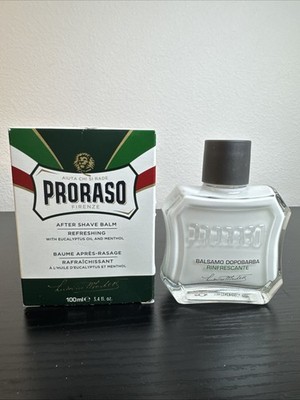Proraso After Shave Balm for Men, Refreshing and Toning Moisturizer with Menthol