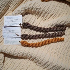 The Thread Gatherer's Sheep's Silk Lot of Wool and Silk  Embroidery Thread