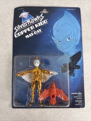 Vintage 1986 Silver Hawks Copper Kid MOC! Kenner