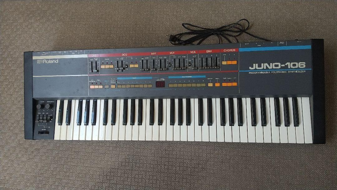 Roland Juno-106 Six-Voice Polyphonic and Programmable Analog