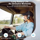 Trucker Bluetooth Wireless Headset With AI Noise Cancelling Mic For Phones PC — photo 5