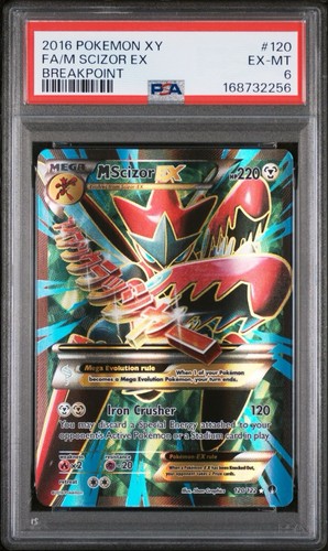 M Scizor-EX graded PSA 6 for sale on eBay