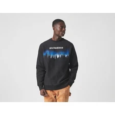 Pleasures Black Forest Crew Neck Sweatshirt XL