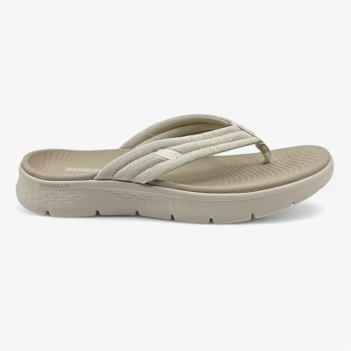 Skechers Go Walk Flex Overjoy Natural Womens Sandal Thong | eBay