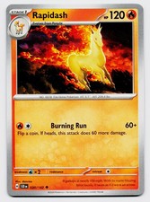 Rapidash 020/142 Pokemon TCG SV07: Stellar Crown NM