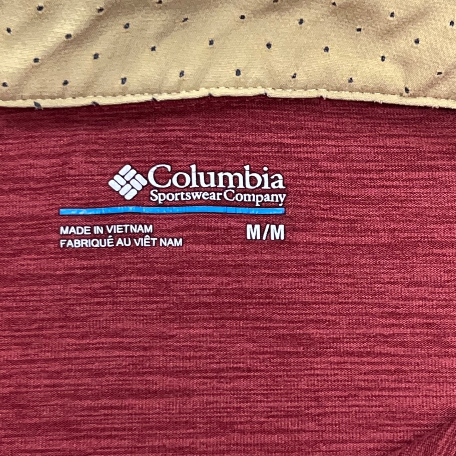 Columbia Mens Florida State Seminoles Polo Shirt M Red Gold thumbnail 6