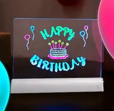 Glow Memo LED Light-Up Message Board