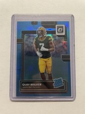 2022 Donruss Optic QUAY WALKER Aqua Prizm /299 #248 Rated Rookie Packers SP