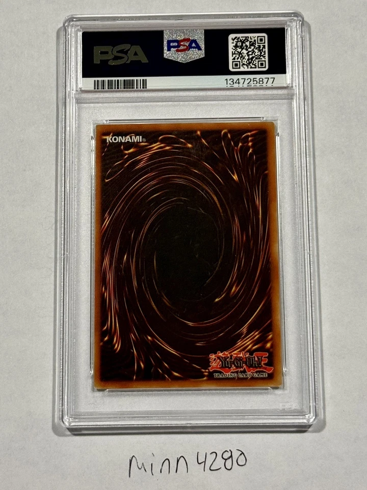 Yu-Gi-Oh! 2002 Black Skull Dragon Metal Raiders Ultra Rare MRD-018 PSA 8 - Image 2 of 2