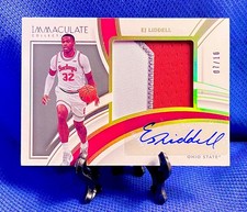 EJ LIDDELL 2022-23 Immaculate GOLD Premium Patches 3 Color RPA #/10 #PP-EJL RC