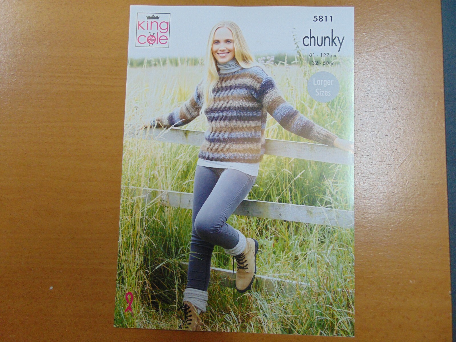 King Cole Chunky Ladies' Sweaters Pattern 5811 81 - 127 cm