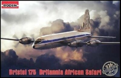 Roden 1/144 SCALE Bristol 175 Britannia African Safari Airliner KIT# ROD326~MIB