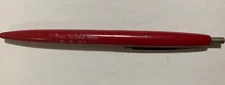 Vintage MO LEBANON D & A RED BIC   Advertising Pen NO Ink