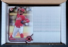 250x LOT - KENYA HUGGINS  REDS RC 1st card   2022 BOWMAN DRAFT #BD-140
