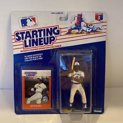 1988 Kenner Starting Lineup George Bell Toronto Blue Jays MLB Baseball Figure