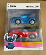 Disney Lilo Stitch Friction Pull Back and Release Cars race Toy new NIB