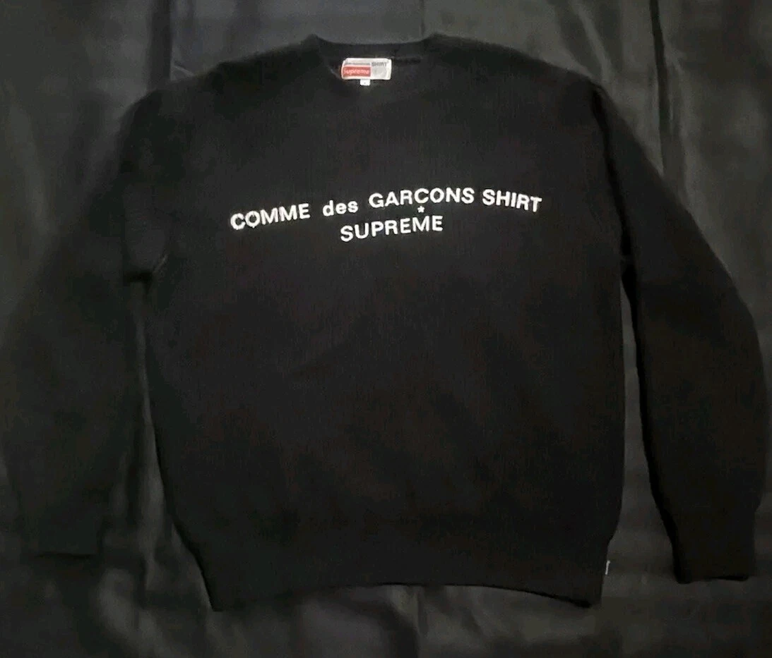 Pull chemise Supreme Como Des Carsons   Taille Homme Large