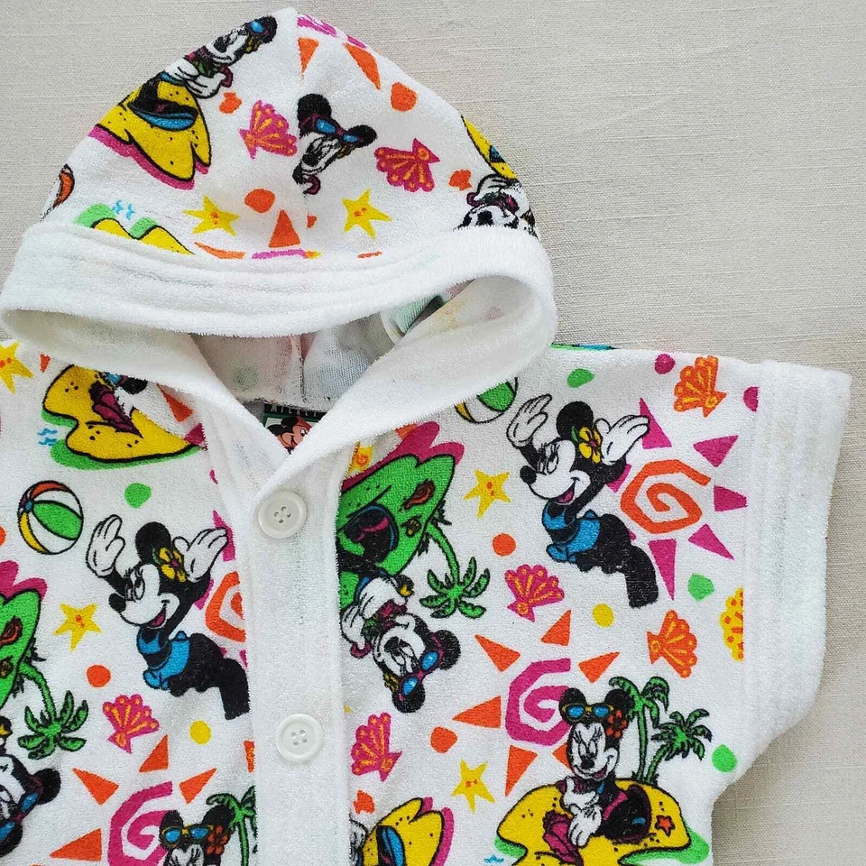 Cubierta de traje de baño de playa vintage Deadstock Minnie Mouse 4t Foto 2 de 4