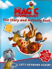 MAGIC ROUNDABOUT STORY & ACTIVITY BOOK 2005 hardback kids classic Collectable VG