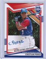 CRISTIAN PEREZ 2022 ELITE AUTO RC DOMINICAN DETROIT TIGERS