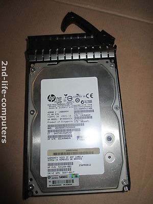 HP HUS156045VLF400 450GB 15K RPM Dual Port FC DISK HARD DRIVE FROM: HP AG638A
