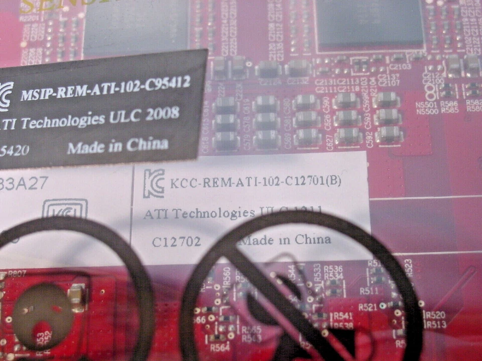 Barco ATI FirePro MXRT-5450 P/N: 7120284100G 1GB GDDR5 Video Graphics Card - Image 4 of 4