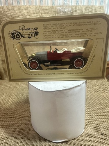 1914 PRINCE HENRY VAUXHALL LESNEY Matchbox Models of Yesteryear Y-2 Diecast MIB - Picture 2 of 6