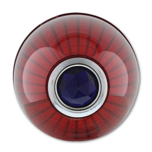 59 1959 Cadillac Caddy Red Tail Brake Light Lamp Lens w/ Blue Dot Single Each - Foto 2 di 3